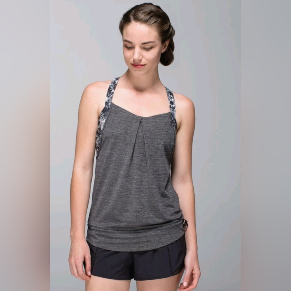Lululemon Women's Size 2 Grey Tank Top